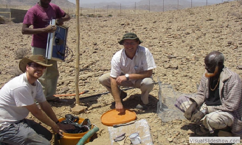 A finished seismometer site nestled in the heart of the UK countryside